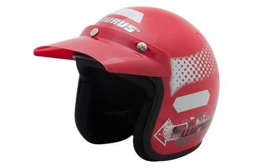 211 CAPACETE WIND ABERTO TAURUS ROSA 58 2000.