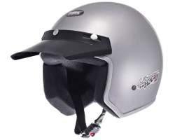 CAPACETE LIBERTY ABERTO C/PALA 60 PRATA CAPACETE LIBERTY