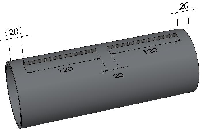 Para avaliar a ocorrência de perfuração em função dos parâmetros de soldagem e condições de vazão e pressão de água, foram depositados cordões sobre tubo ASTM A 106 Grau B e API 5L X70, ambos com