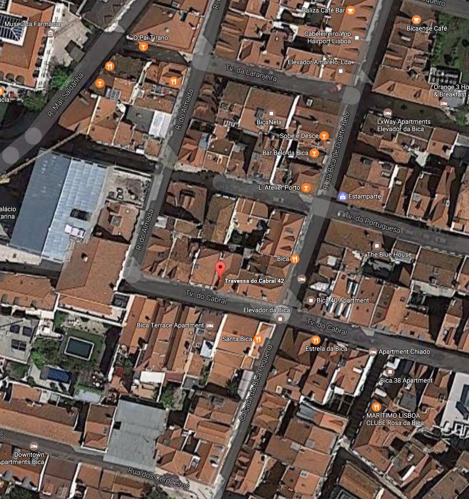 Imóvel sito na Travessa do Cabral, 42 Lisboa FREGUESIA CONCELHO DISTRITO