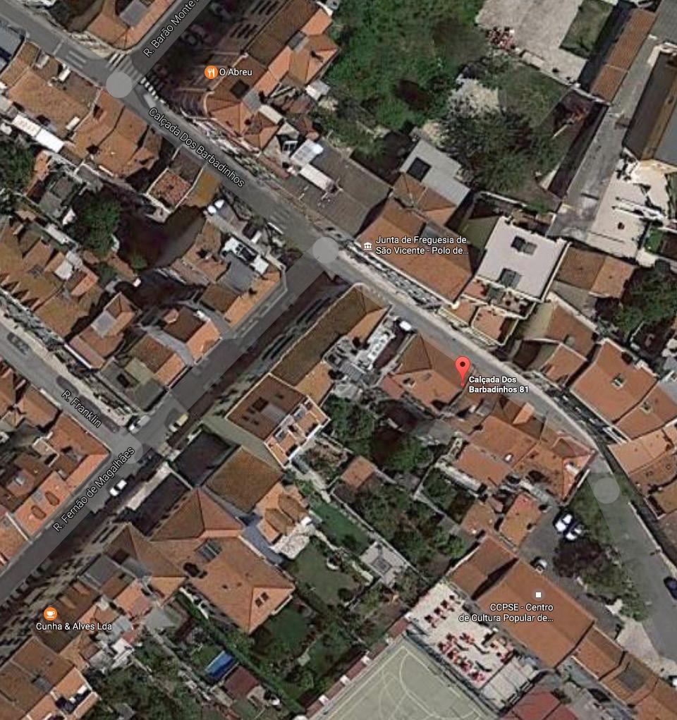 Imóvel sito na Calçada dos Barbadinhos, 81-83 Lisboa FREGUESIA CONCELHO DISTRITO