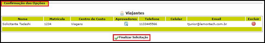 Na tela de cadastro de terceiro preencha todos os campos obrigatórios sinalizados com asteriscos e clique em SALVAR.