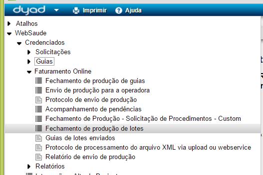 Se as guias e lotes estiverem ok, proceder com o fechamento de produção e envio