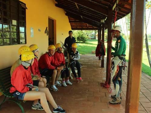 3 No Parque Jacaré iniciamos os preparativos para o