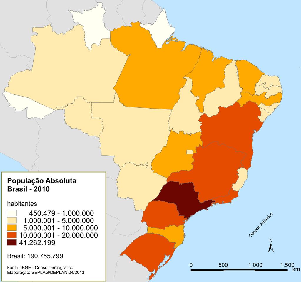 População Absoluta (total)