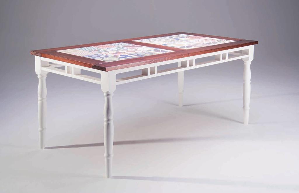 LINHA LIBERTÀ CS490-01 Mesa de Jantar com Cerâmica 1740 A 770 L 1740 P