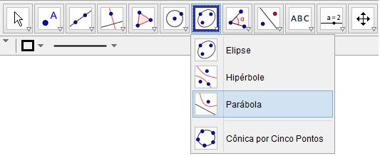 40 No texto que segue apresentamos como construir parábolas, elipses e hipérboles utilizando ferramentas disponíveis no GeoGebra.