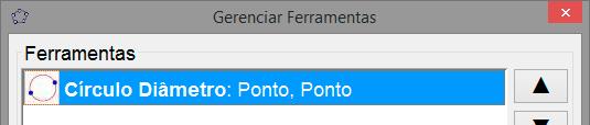 Clique em Ferramentas e acesse a opção Gerenciar Ferramentas.