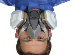 Disponível em três tamanhos, todas as semi-máscaras têm o sistema de conexão tipo baioneta da 3M, que permite conexão com uma ampla gama de filtros para protecção contra gases e vapores e/ou