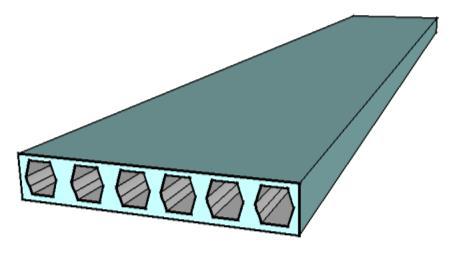 função é completar o piso (Figura 1.3). Após colocação dos blocos deve ser feita aplicação do conjunto de uma malha de aço e capa superior de concreto (capeamento), não inferior a 4 cm de espessura.