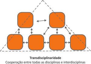 Transdisciplinaridade n Representa um nível de integração disciplinar além da interdisciplinaridade.