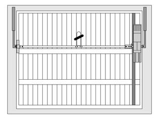 C/+50 C Grau de protecção IP 44 - IP 40 com CE X31 a bordo IP 44 - IP 40 com CE X31 a bordo IP 44 Dimensões da automação 660x100x120 mm 660x100x120 mm 660x100x120 mm Peso 9 kg 9 kg 9 kg