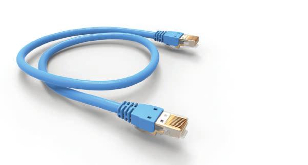 m 6,0 ± 0,2 mm Azul RJ -45 macho S/FTP Cobre flexível 26 AWG x 4pares LSZH 4 pares T568A/T568B Bronze fosforoso com 50 µin (1,27 µin) de ouro Termoplástico transparente UL-94V0 28700210 35716202 2 m