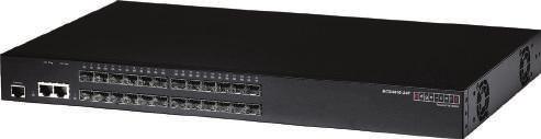 SWITCH SFP GERENCIÁVEL L2+/L4 L2/L3/L4 APLICAÇÃO Os switches ECS4510-28F e ECS4610-24F são indicados para a interligação de Backbones e redes onde grandes distâncias exijam o uso constante de fibras