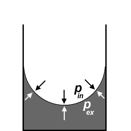 Questão 14: Equação de Kelvin. Calcule a pressão de vapor de uma gotícula esférica de água, com raio de 20,0 nm, a 35,0 C.