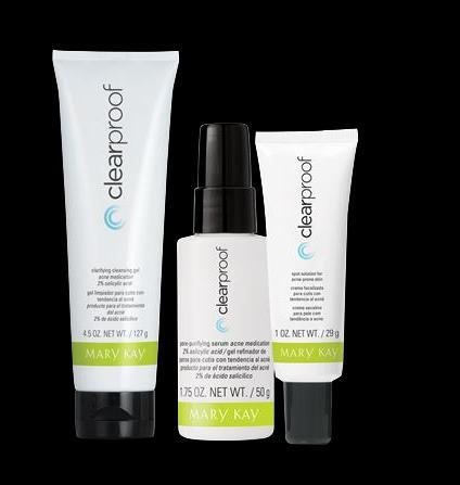 Kit Antiacne Clear Proof Gel de Limpeza, a Loção Purificante e