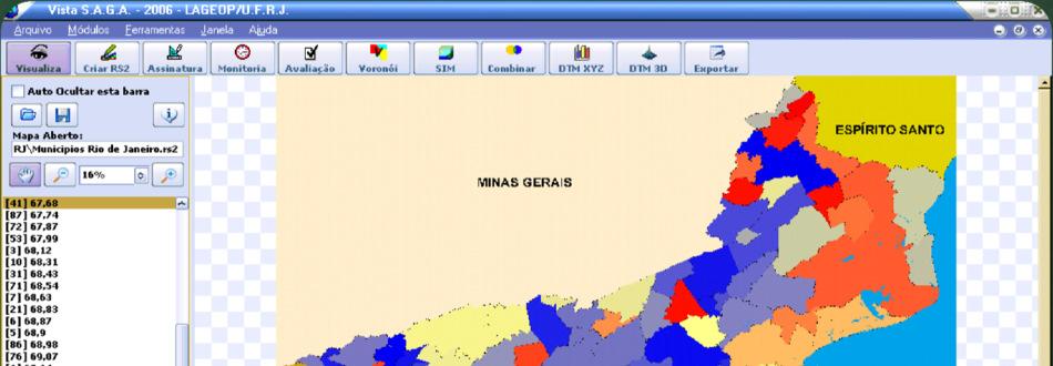 Campo de ligação entre classes (do mapa) e atributos (da tabela) Município 5 Query Linguagem SQL 6 Query Linguagem SQL Possibilidade de filtragem a partir da combinação de operadores lógicos AND, OR,