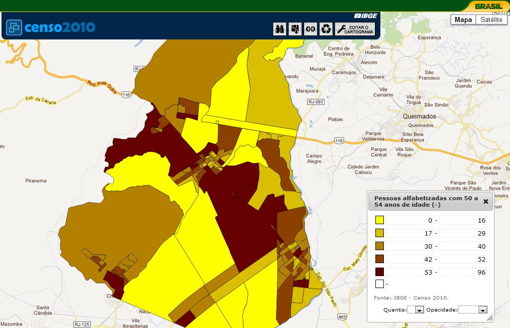 IBGE - Censo Demográfico 2010 - Download Baixar os