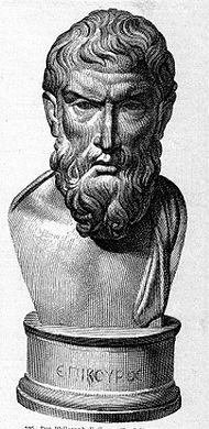 Epicuro de Samos 341-271 a. C. Epicuro de Samos - Foi um filósofo que deu início a corrente filosófica denominada epicurismo.