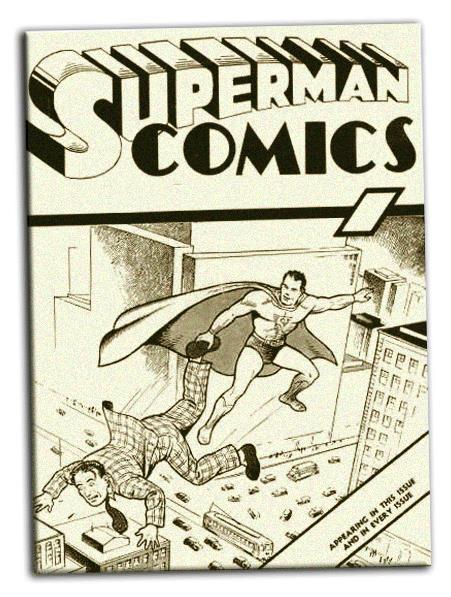 Superman (ou Super-Homem) é um personagem fictício cujas histórias em quadrinhos são publicadas pela editora