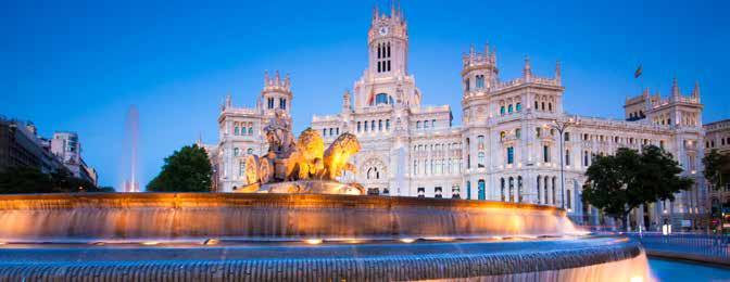 Cidades Espanholas Consulte nas nossas lojas a melhor tarifa aérea com a TAP para estes destinos.