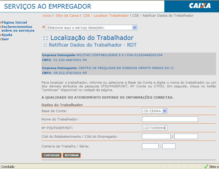 Por meio do Conectividade Social 55.555.