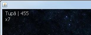Figura 9.5: Exibindo acertos seguidos DICA Você pode deixar o placar com mais cara de árcade usando: String.format("Tupã %04d", navjogum.
