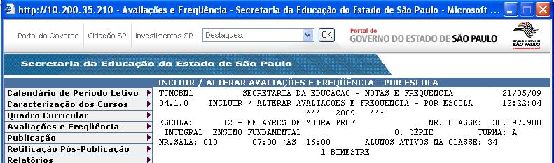 A DISCIPLINA ENSINO RELIGIOSO É GERADA PARA TODAS AS 8º