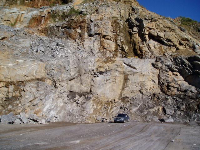 Mineração - granito