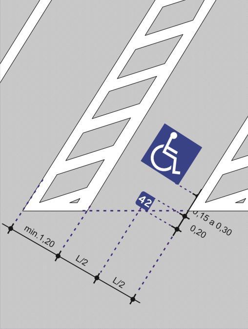 desembarque em área de circulação veicular, a marca