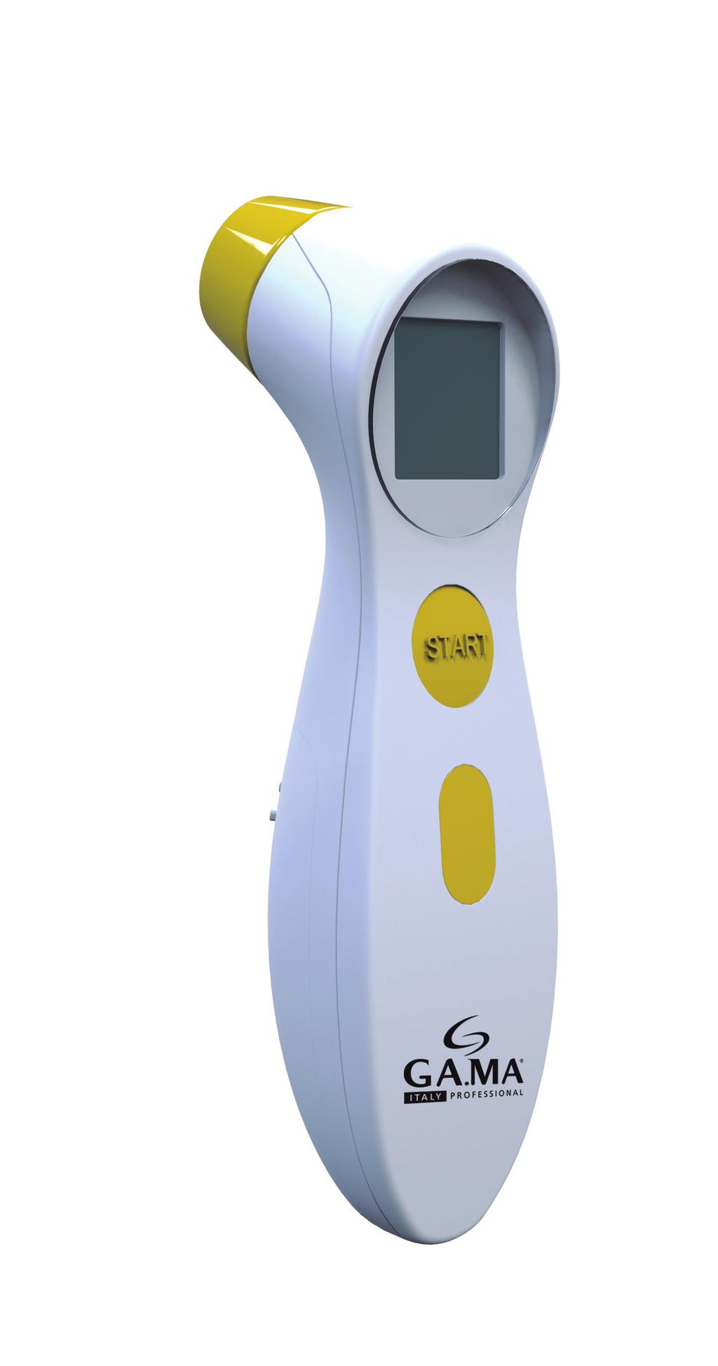 TERMÔMETRO DIGITAL INFRAVERMELHO EASYMED TESTA O termômetro digital infravermelho Easymed é multi-uso, podendo ser usado para medir a temperatura da testa e também de ambientes.