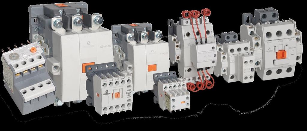 Contatores e Relés Térmicos de Sobrecarga Linha CS(A) A Linha de Contatores e