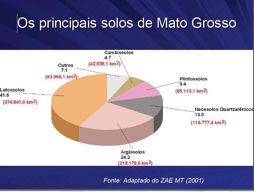Diferentes solos do Mato Grosso Diferentes solos do Mato Grosso Sob Diferentes Microclimas!