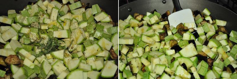 Adicione sal e pimenta do reino a gosto e cozinhe por aproximadamente 2-3 minutos.