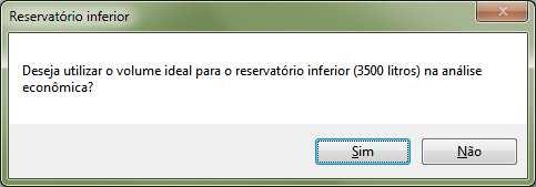 Custos de operação e manutenção, como a energa consumda pela(s) motobomba(s), desnfecção da água armazenada, lmpeza, etc.