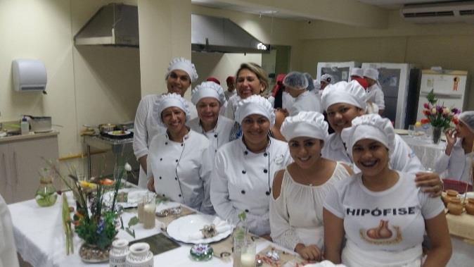 CONCURSO DE GASTRONOMIA Realizado com a turma