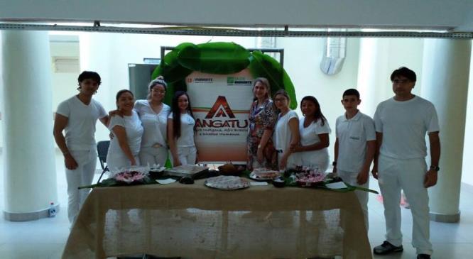 PROJETO ANGATU 2016/1 Exposição de alimentos