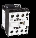 IEC 60947-4- sobre contatos espelhos e seus contatos auxiliares aos requisitos da IEC 60947-5- sobre contatos mecanicamente conectados Tripolares de 7 A a A (AC-3) I e (U e 440 V) I e = I th (U e 690