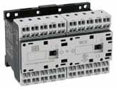 ..6 permitem montagem de blocos de contatos auxiliares adicionais e supressores g Os minicontatores CWC0 atendem aos requisitos da IEC 60947-4- sobre contatos espelhos e seus contatos auxiliares aos