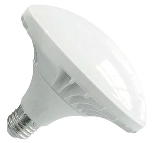 LDP-266-040-4 l G120 15W: LDP-266-050-4 LÂMPADA LED E27 ALUMÍNIO TENSÃO WATTS TEMP. COR LUMENS ÂNGULO CRI VIDA ÚTIL Ø x ALT (mm) 170~265V 45W l 6000K 4.