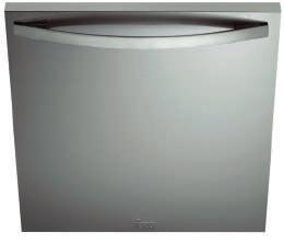 Máquina de lavar louça de integração total Painel de comandos eletrónico anti mancha Capacidade para louça de 10 pessoas Display digital 9 programas de lavagem temperaturas de lavagem