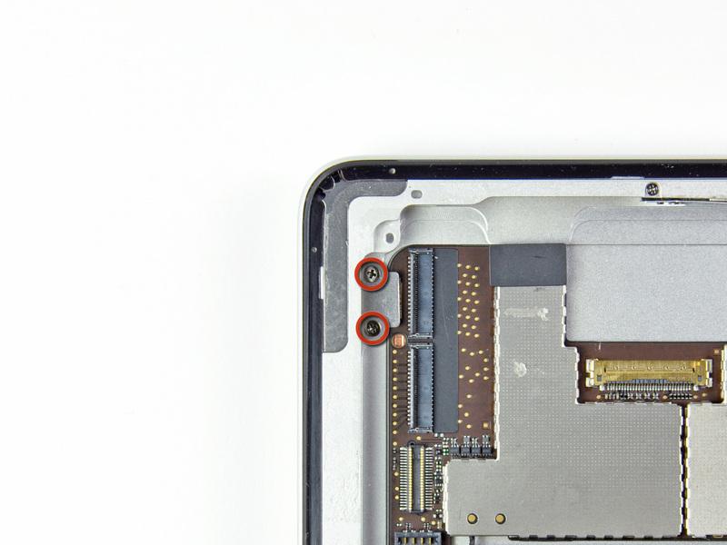 Reposição ipad 2 GSM Esquerda Cellular Dados Antena Passo 53 Remova os