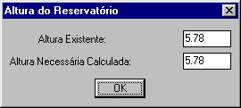 Neste caso temos: 01 registro angular Φ2 1/2-10,00m 01 redução 21/2 x 11/2-0,65m 10,65m Nesta tela você informa o comprimento equivalente do conjunto de conexões e tubulação que compõem a redução de