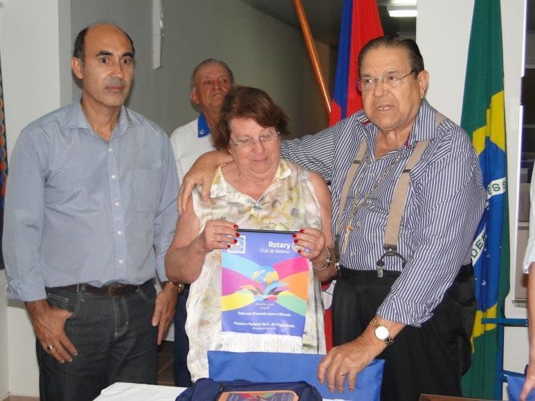 Rotary Cana Verde participa de reunião Representado pelo presidente