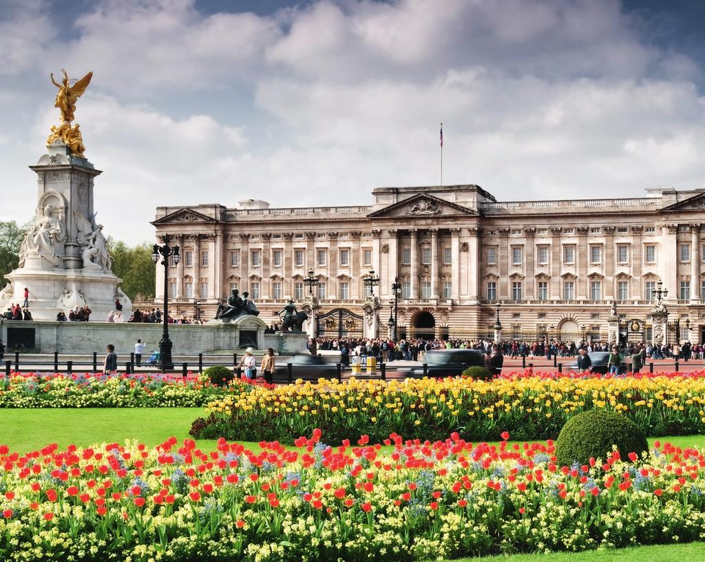 Palácio de Buckingham Palácio de Buckingham a residência oficial da Rainha Elizabeth II e também uma importante atração turística em Londres é um dos edifícios mais reconhecíveis a nível mundial.