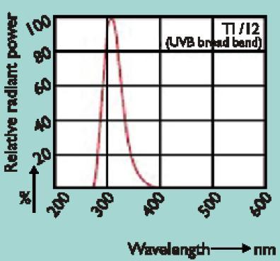 3. Radiação UVB A radiação UVB foi obtida por lâmpadas Phillips TL 200 RS (UVB) (Figura 5) e mensurada por meio do radiômetro Vilber-Lourmat VLX 3W n o 2218-3W cedido pelo Prof. Dr.