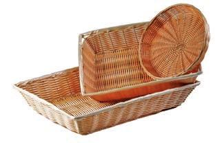 OVAL POLY-RATTAN 180 x 130 x 50 (8) (9) (7) 1175W CESTA REDONDA POLY-RATTAN 210 x 60 (8)