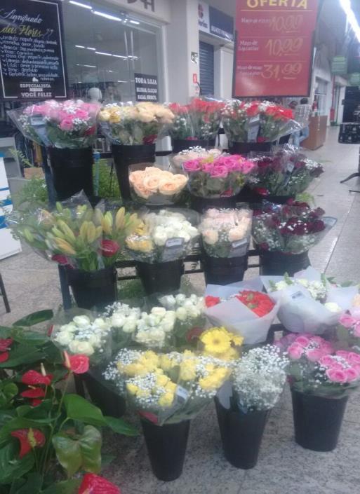 8 Figura 02 - Venda de flores em supermercados de Fortaleza - CE Fonte: Kassia Costa, junho 2016.