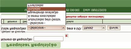 No caso da requisição ser devolvida, o usuário requisitante deverá acessar a opção Devolvidas Pelo Gestor e alterar os dados da viagem de acordo com as especificações do gestor no campo motivo.