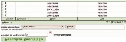 Fig. 04 - Pesquisa de requisições Tanto o usuário Requisitante quanto o usuário Gestor podem acumular perfis, podendo, então, com um único login, criar e liberar requisições.